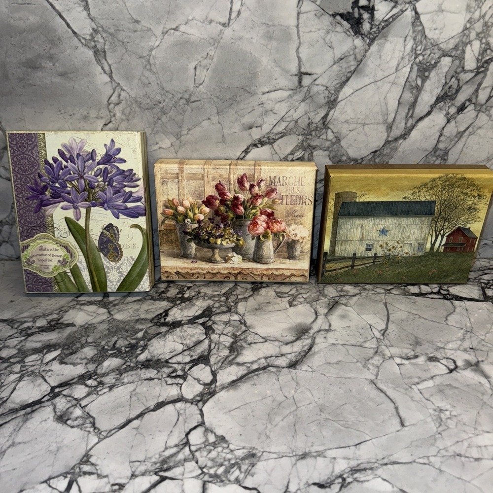 Legacy Boxed Notecards W Envelopes 30+ Floral Countryside Barn